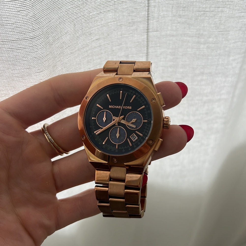 Michael Kors Rose Gold Watch